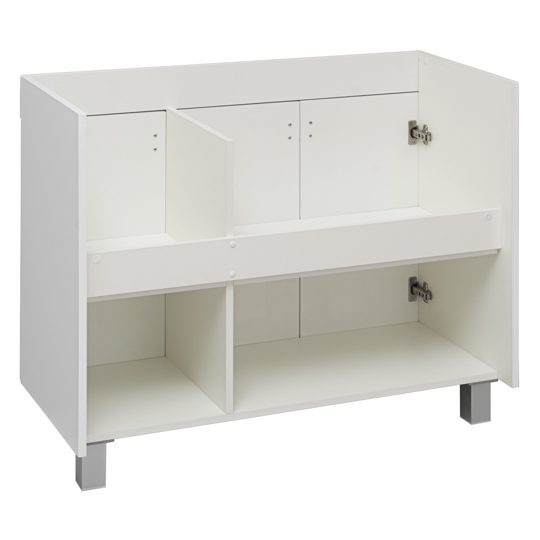 Приобрести aqua de marco тумба напольная с раковиной ostin 100см. 3 двери