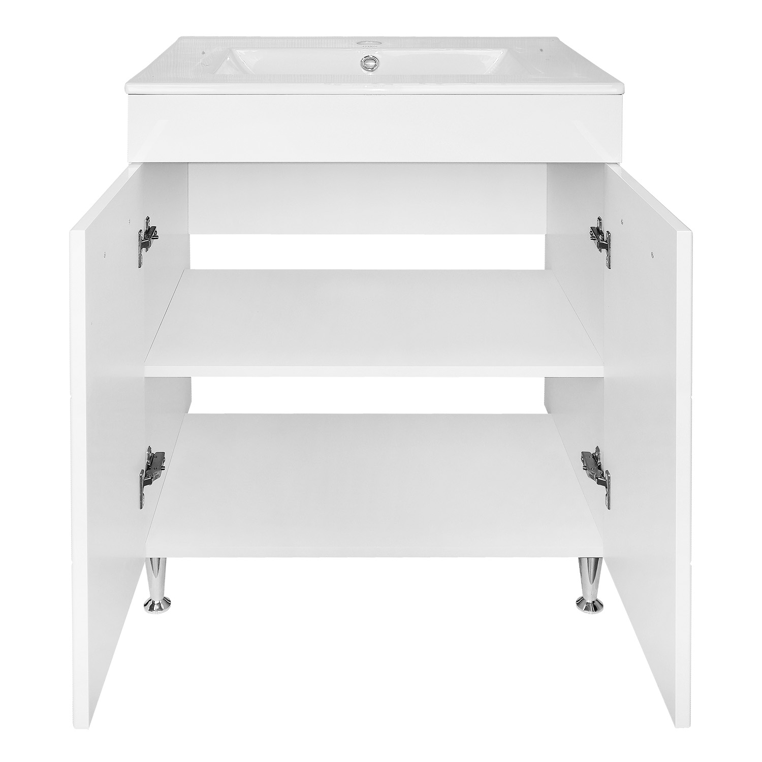 Приобрести loranto тумба напольная с раковиной дина 60 61х47 см, белая (cs00089907)