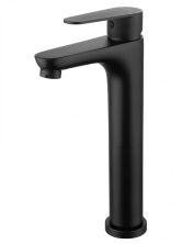 Смеситель для раковины высокий WONZON & WOGHAND ALFA, Черный матовый (WW-A40232-MB)