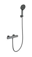 Смеситель для душа с термостатом WONZON & WOGHAND STAY 2, Темный графит (WW-B2016-A-BGG)