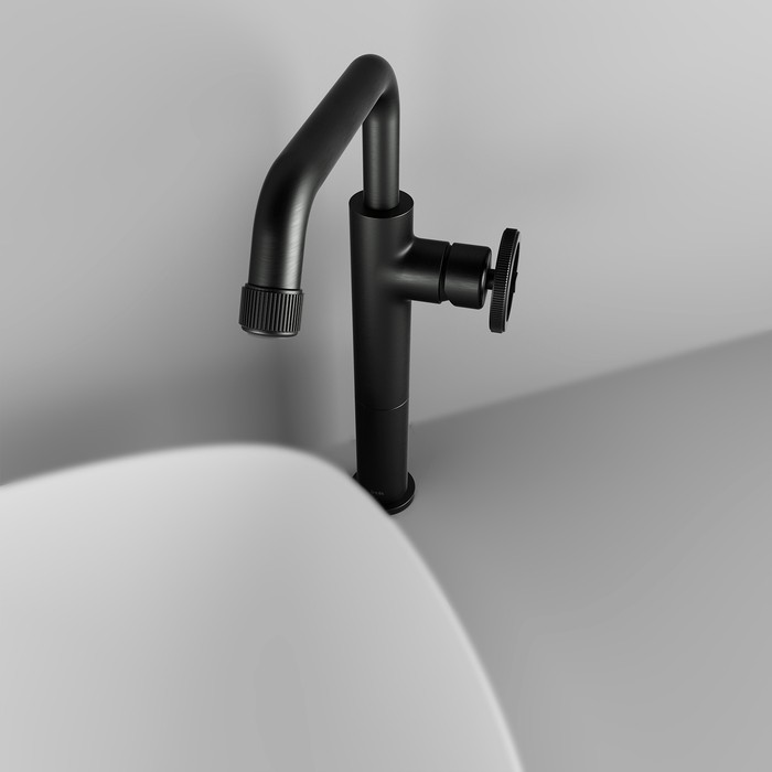 Приобрести iddis смеситель для раковины grange 326мм, высокий, графит gragmr1i01