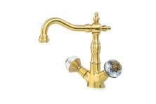 Boheme Смеситель для раковины Floral, высокий, бронза 312-FL