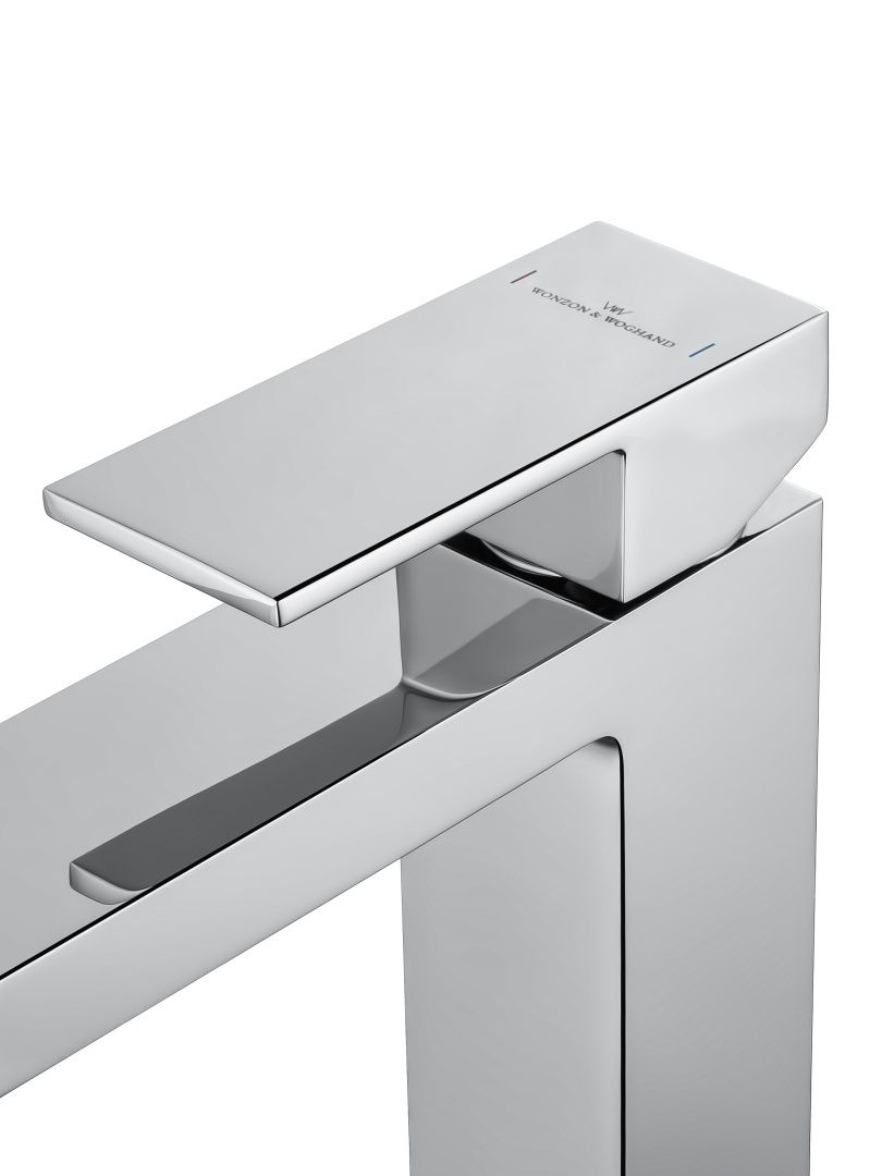 Приобрести смеситель для раковины высокий wonzon & woghand cube, хром (ww-88239016-cr)