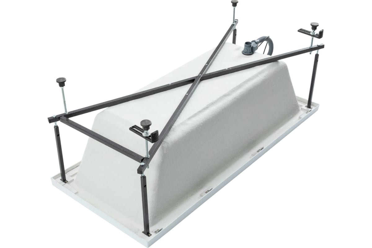 Приобрести aquanet акриловая ванна grace 170x75 см, белая