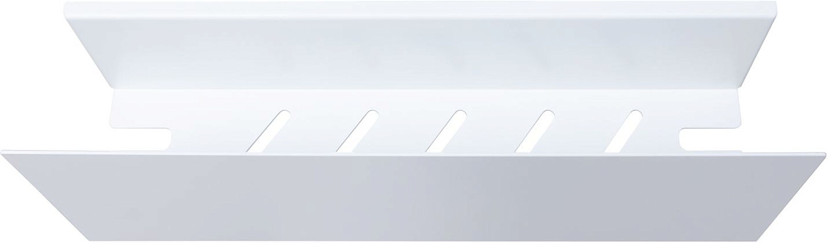 Приобрести aquanet полка магнум 40x12 см белая матовая 00302230