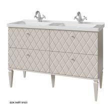 Caprigo Тумба с раковиной ROMA 125 см, светло бежевая