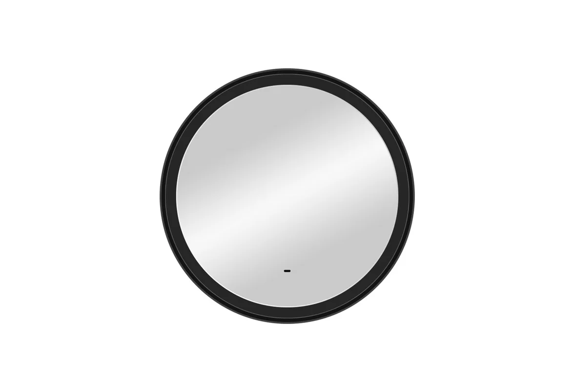 Приобрести continent зеркало с подсветкой planet black 70х70 см, черное