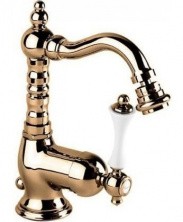 CEZARES Смеситель для биде MARGOT с донным клапаном, бронза MARGOT-BSM2-02-Bi