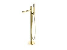 BelBagno Смеситель для ванны UNO, напольный, золото UNO-FMT-ORO