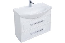 Aquanet Тумба с раковиной Остин 85 см, белая (под раковину Стиль)
