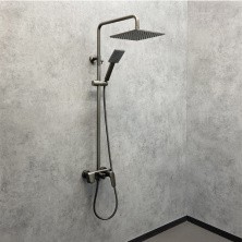 Comforty Душевая стойка, FF074R-CGT, графит