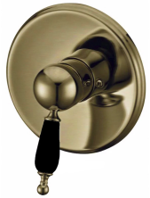 Boheme Смеситель для душа Medici Ripresa, встраиваемый, бронза\черный 305-BLC