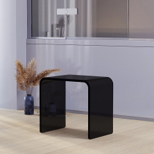 Veconi Стул для душа Veconi 42х28 см, полупрозрачный ST-AC-1TB