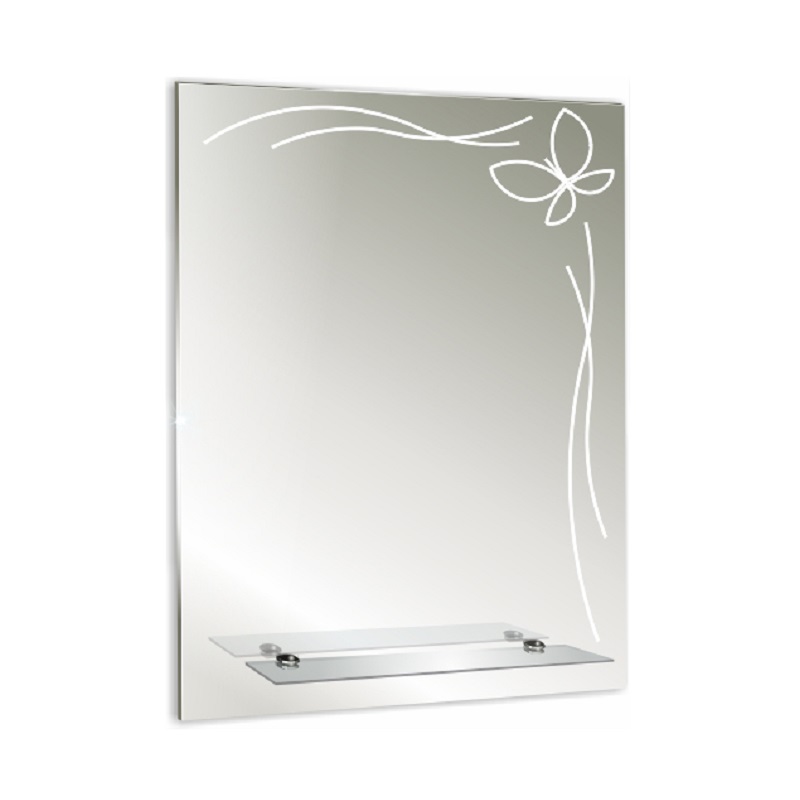 Приобрести loranto зеркало альтаир 53,5х68,5 см, пескоструйный рисунок 00000003