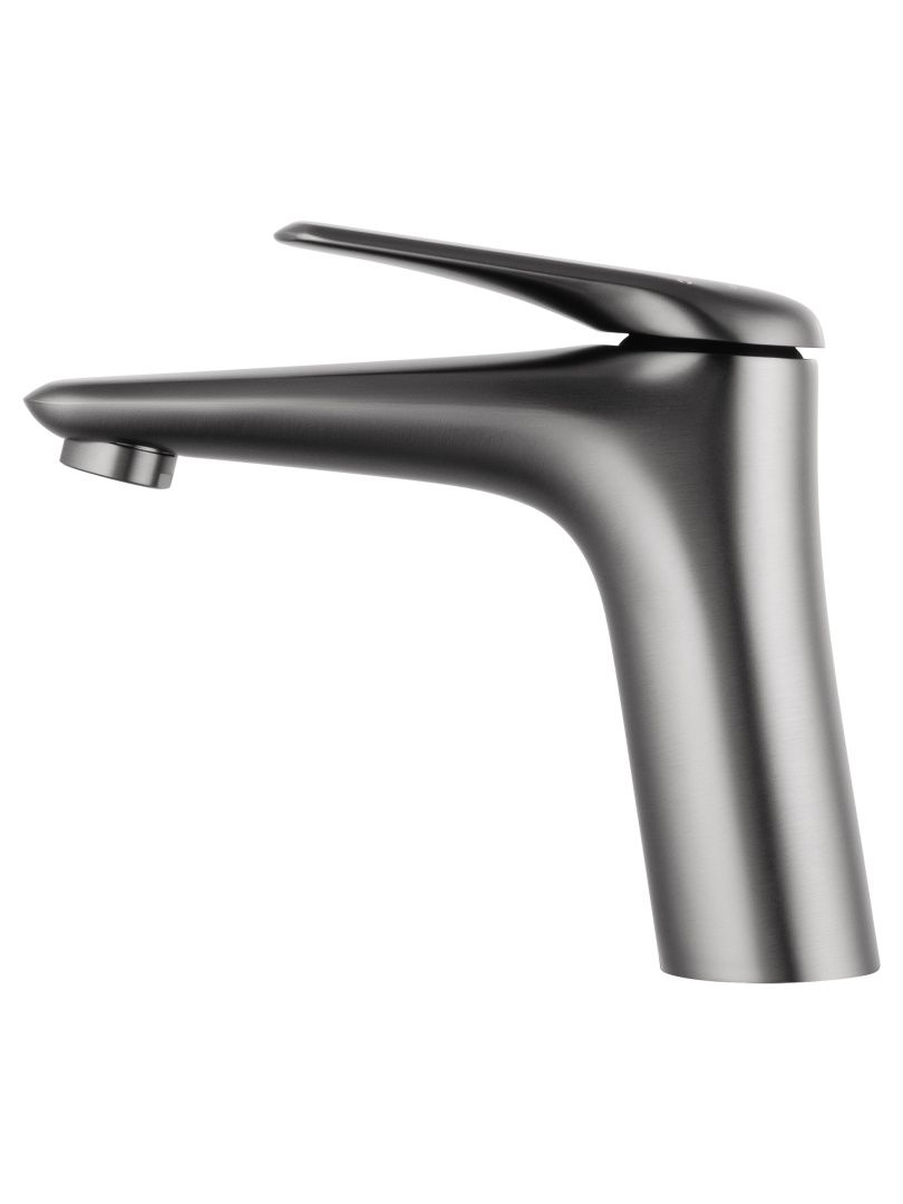 Приобрести смеситель для раковины wonzon & woghand elbe, темный графит (ww-a41222-bgg)