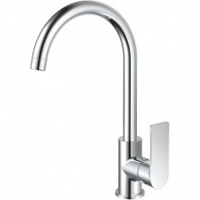 HAIBA Смеситель для кухни 372 мм, хром HB-70617