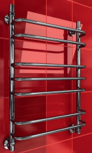  Двин Полотенцесушитель Q П7 500x800 мм лесенка, водяной, хром 4627085997696