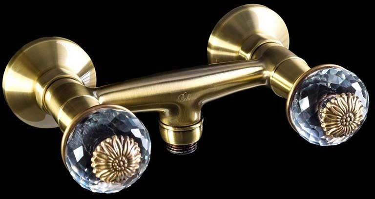 Приобрести boheme смеситель для душа floral, бронза 314-fl