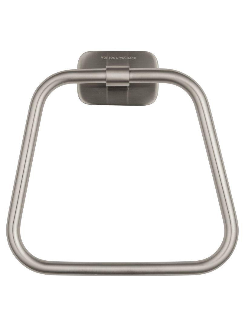 Приобрести кольцо для полотенец wonzon & woghand graffity, брашированный никель (ww-9313-bn)