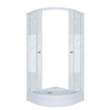 Тритон Душевое ограждение Стандарт А1 Аква Узор 90х90 см, белая с узором Щ0000025432