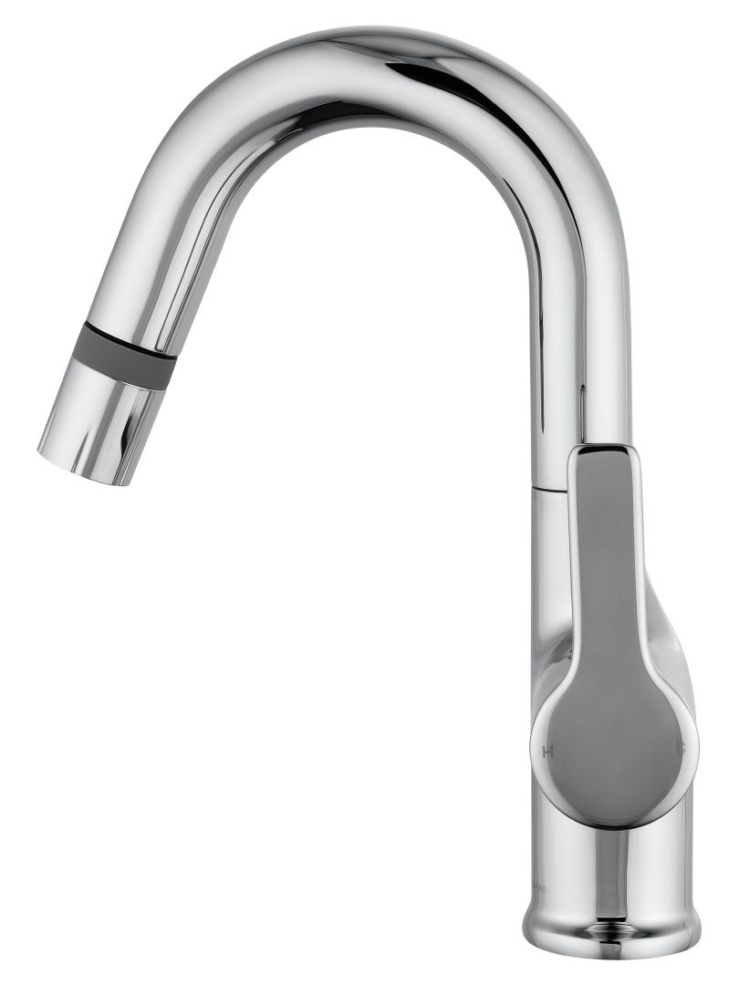 Приобрести смеситель для раковины с выдвижным изливом wonzon & woghand, хром (ww-fe01l212-cr)