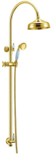 Boheme Душевая система Imperiale, без смесителя, золото\белый матовый 402-MR-W