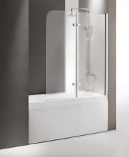 Cezares Шторка для ванной ECO 120 см, хром ECO-O-V-21-120/140-P-Cr-R