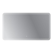 CEZARES Зеркало DUET 140х80 см, контурная подсветка, сенсорное включение, гравировка CZR-SPC-DUET-1400-800-LED-TCH