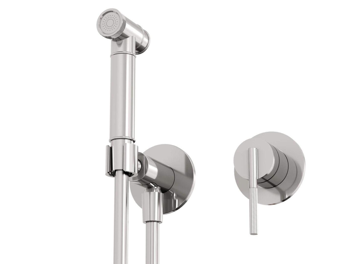 Приобрести hayzburg встраиваемый смеситель с гигиеническим душем, хром hb-4005-2ch