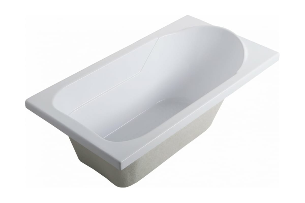 Приобрести aquanet акриловая ванна west 130x70 см, белая