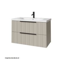 Caprigo Тумба с раковиной RAIN 90 см, бежевая, эмаль