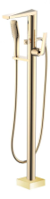 Boheme Смеситель для ванны Venturo, напольный, золото 389