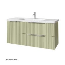 Caprigo Тумба с раковиной RAIN 120 см, левая, фисташка