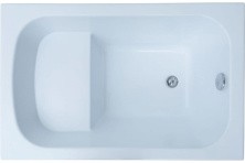 Aquanet Акриловая ванна Seed 110x70 см, белая