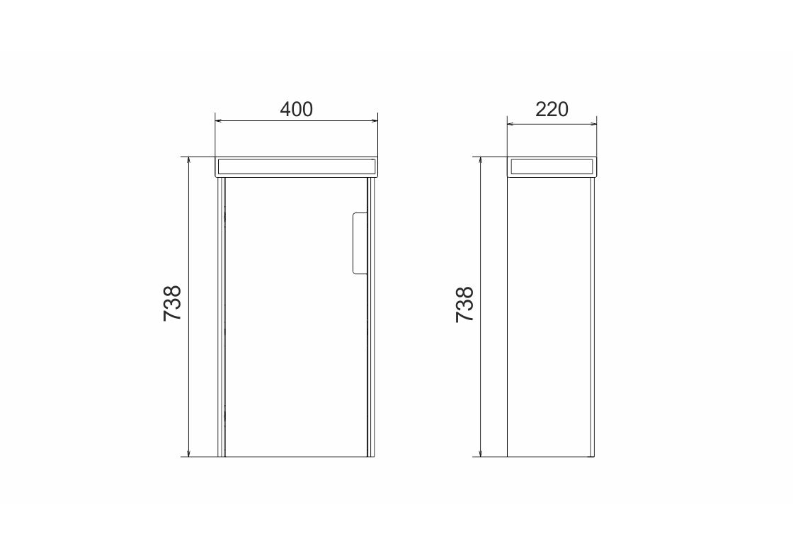 Приобрести тумба подвесная с раковиной velvex klaufs 40 см белый/глянец