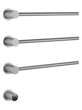 Полотенцесушитель электрический встраиваемый WONZON & WOGHAND HAMBURG, Брашированный никель (WW-AL313-BR)