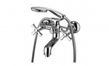 LEMARK Смеситель для ванны Benefit, двухвентильный, хром LM2502C