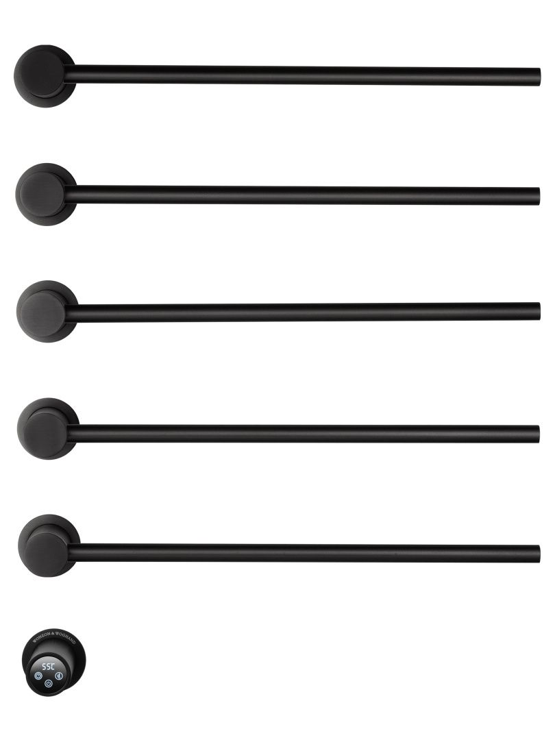 Приобрести полотенцесушитель электрический встраиваемый wonzon & woghand hamburg, черный матовый (ww-al315-mb)