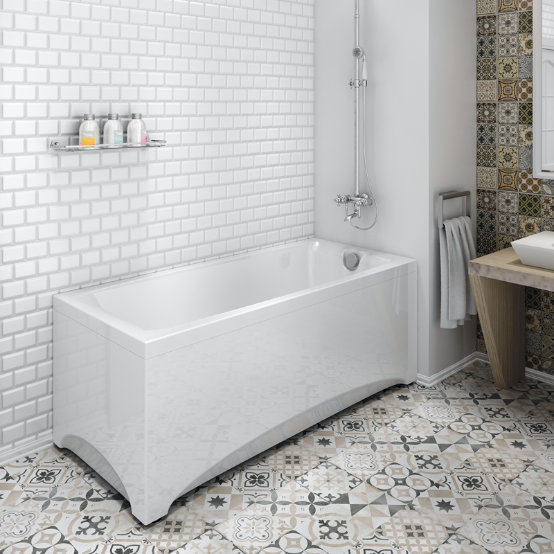 Приобрести акриловая ванна радомир веста 150x70 см ( комплект каркас )