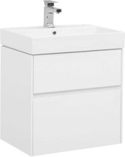 Aquanet Тумба с раковиной Бруклин 60 см, белая 00212596