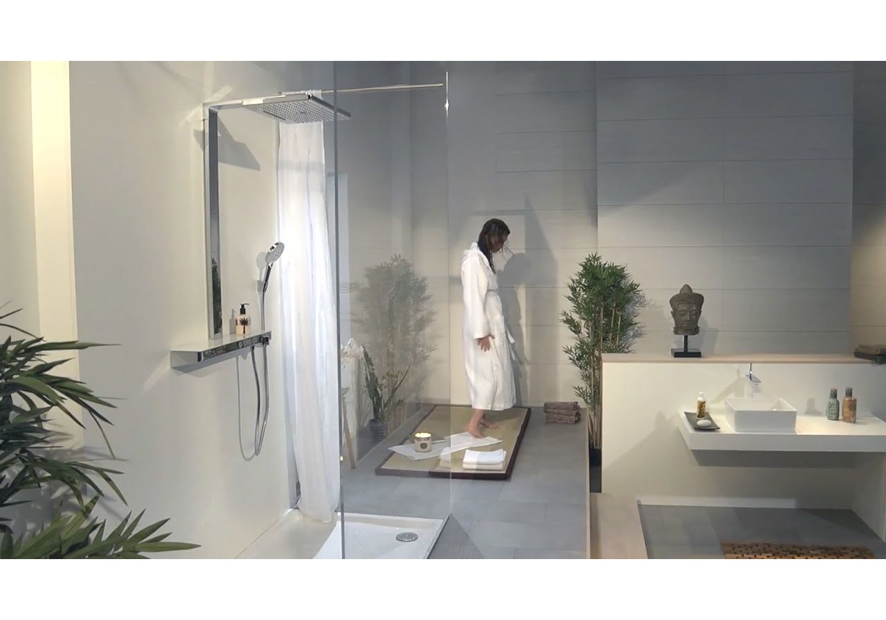 Приобрести душевая система с термостатом hansgrohe rainmaker select 460 3jet showerpipe 27106400