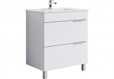 Тумба напольная с раковиной Aqwella Бриг 75 см Br.01.07/2/W