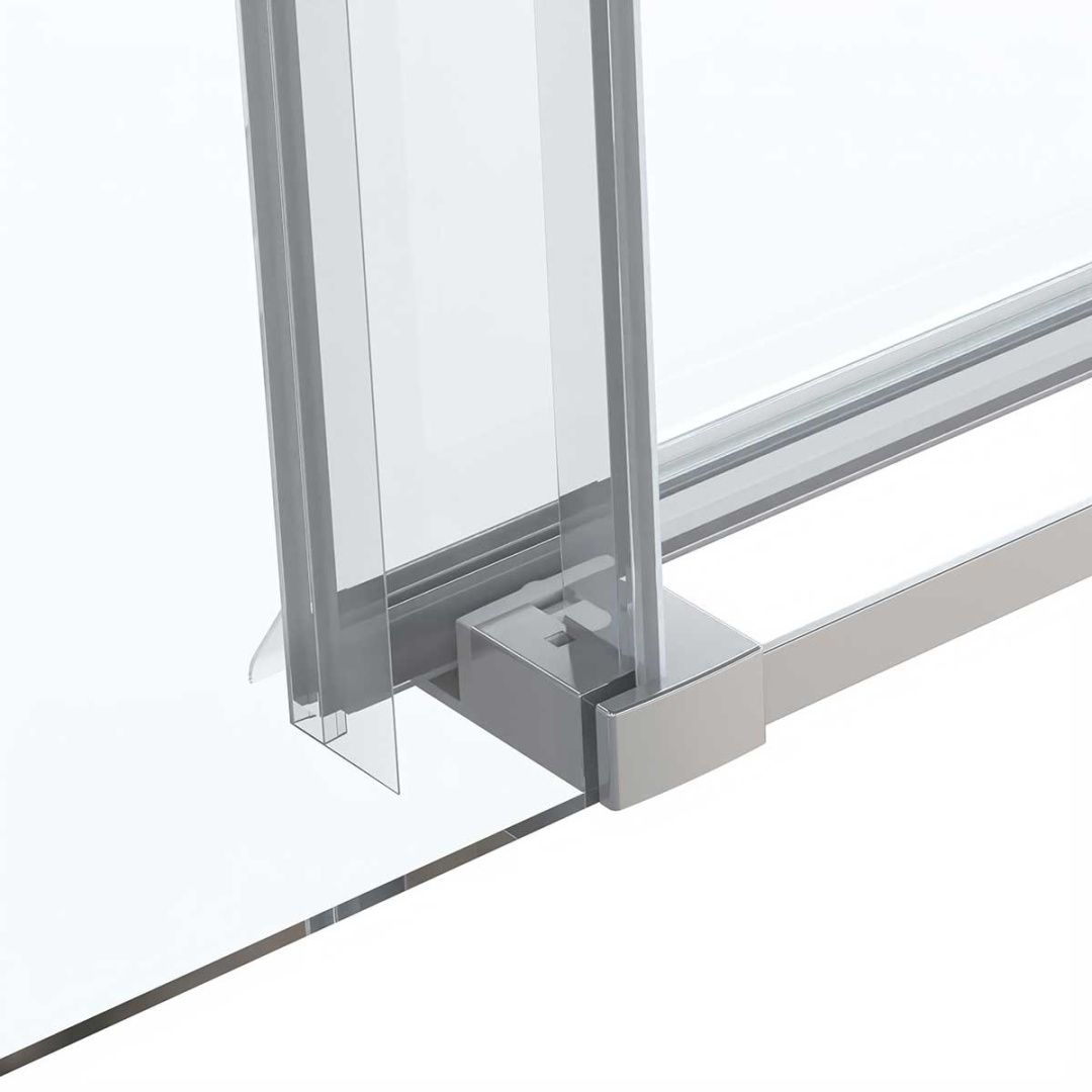 Приобрести vincea душевое ограждение como soft 120х90 см, прозрачное, хром vsr-1cs9012cl