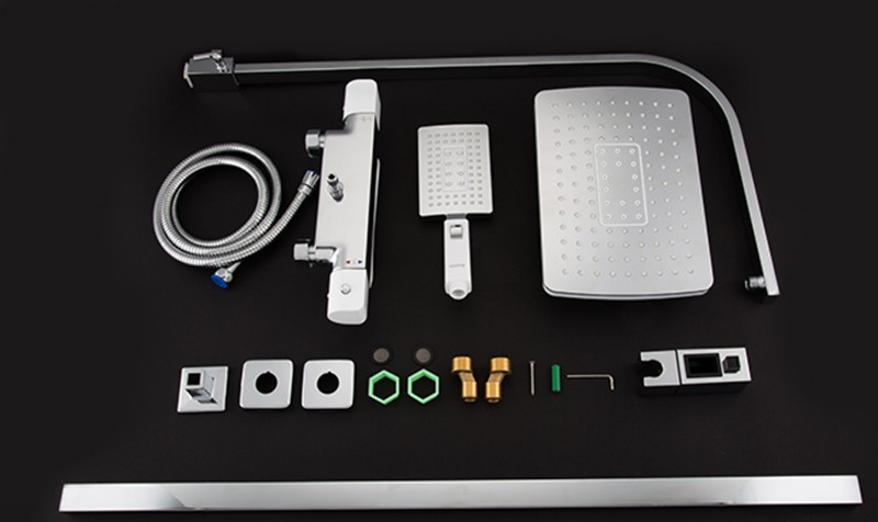 Приобрести gappo душевая система g2407-50 с термостатом, хром 30038