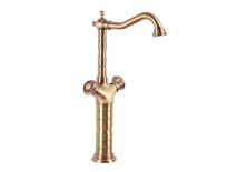 Смеситель для раковины высокий Bronze de Luxe Royal 21973/1, бронза
