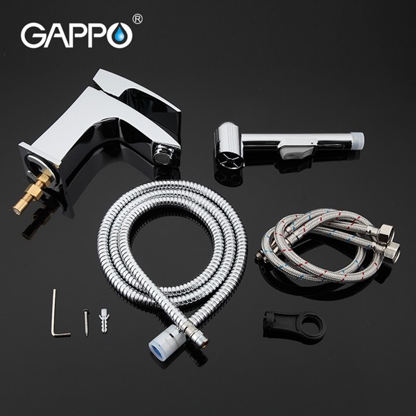 Приобрести gappo смеситель с гигиенической лейкой g1207, хром 84042