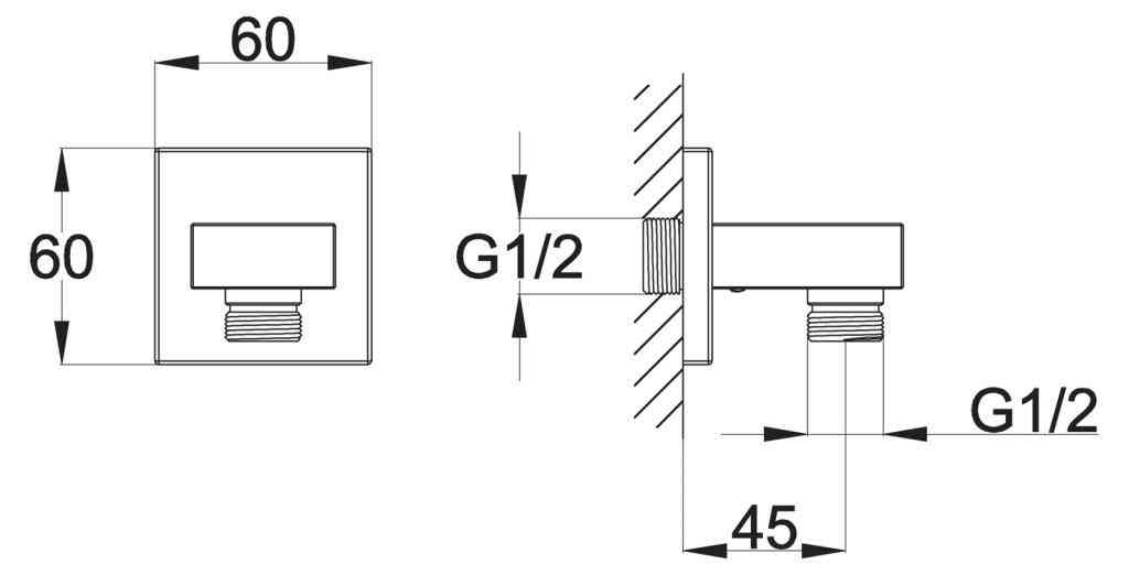 Приобрести belbagno шланговое подсоединение arlie, хром arl-pg-crm