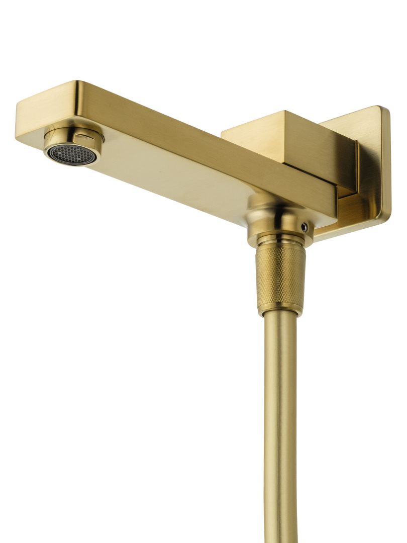 Приобрести душевая система встраиваемая wonzon & woghand edge, брашированное золото (ww-88939003-bg)