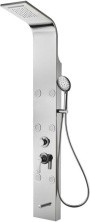 Aquanet Душевая панель Galaxy Shine 150 см с гидромассажем и изливом