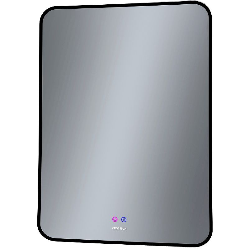 Приобрести grossman зеркало с подсветкой elegans норма black 60х80 см, с подогревом, черное 1760802